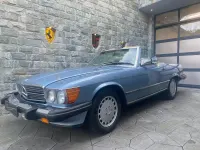 Gebraucht Mercedes 560 227 PS (166 kW) 1992 Blau Cabrio