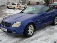 Gebraucht Mercedes SLK230 193 PS (141 kW) 1998 Blau Cabrio
