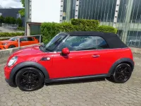 Gebraucht Mini Cooper D Cabriolet 111 PS (81 kW) 2013 Rot Cabrio