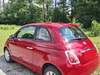 Gebraucht Fiat 500 75 PS (55 kW) 2009 Rot Cabrio