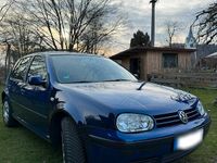 Gebraucht VW Golf IV 75 PS (55 kW) 2001 Blau Kleinwagen