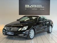 Gebraucht Mercedes E200 184 PS (135 kW) 2012 Schwarz Cabrio