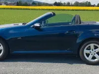 Gebraucht Mercedes SLK280 231 PS (169 kW) 2005 Blau Cabrio