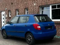 Gebraucht Skoda Fabia 60 PS (44 kW) 2008 Blau Kleinwagen