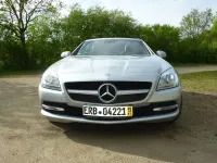 Gebraucht Mercedes SLK200 184 PS (135 kW) 2013 Silber Cabrio