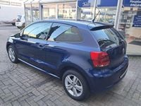 Gebraucht VW Polo Match 60 PS (44 kW) 2012 Blau Kleinwagen