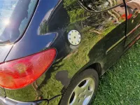 Gebraucht Peugeot 206 75 PS (55 kW) 2007 Schwarz Kleinwagen