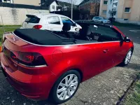 Gebraucht VW Golf Cabriolet 160 PS (117 kW) 2011 Rot Cabrio