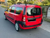 Gebraucht Dacia Logan MCV 75 PS (55 kW) 2008 Rot Kombi