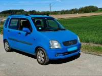 Gebraucht Opel Agila 75 PS (55 kW) 2001 Blau Van / Kleinbus