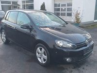 Gebraucht VW Golf VI Style 105 PS (77 kW) 2010 Schwarz Kleinwagen