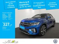 Gebraucht VW T-Roc Cabriolet R-line 150 PS (110 kW) 2023 Blau Cabrio
