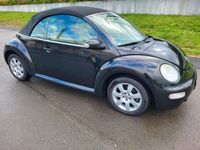 gebraucht VW Beetle NewCabrio 2.0 Leder, Automatik, Sitzheizung, Alu,