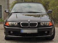 Gebraucht BMW 323 Cabriolet 170 PS (125 kW) 2000 Schwarz metallic Cabrio