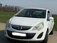 Gebraucht Opel Corsa Selection 69 PS (50 kW) 2012 Weiß Kleinwagen