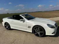 Gebraucht Mercedes SL350 Edition 232 PS (170 kW) 2011 Weiß Cabrio