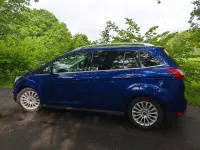 Gebraucht Ford Grand C-Max Titanium 163 PS (119 kW) 2015 Blau Van / Kleinbus