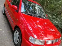 Gebraucht VW Polo 60 PS (44 kW) 1998 Rot Kleinwagen