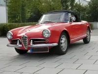 Gebraucht Alfa Romeo Giulietta 80 PS (58 kW) 1962 Rot Cabrio