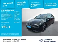 Gebraucht VW Golf VIII R-line 150 PS (110 kW) 2025 Schwarz Kombi