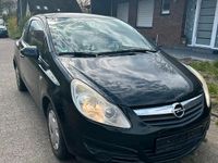 Gebraucht Opel Corsa 2008 Schwarz Kleinwagen