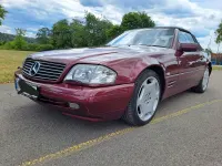 Gebraucht Mercedes SL500 320 PS (235 kW) 1997 Rot Cabrio