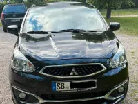 Gebraucht Mitsubishi Space Star Basis 71 PS (52 kW) 2019 Schwarz Kleinwagen