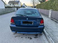 gebraucht BMW 316 Compact ti Mystic blau metallic EFH Klima TÜV neu