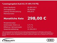 gebraucht Audi A3 Limousine 30 TFSI advanced *MMI Navi* 17Zoll