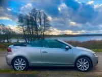 Gebraucht VW Golf Cabriolet 105 PS (77 kW) 2012 Silber Cabrio