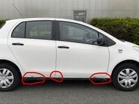 Gebraucht Toyota Yaris 69 PS (50 kW) 2010 Weiß Kleinwagen