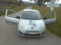 Gebraucht Renault Twingo 58 PS (42 kW) 2009 Silber Kleinwagen