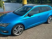 Gebraucht Seat Leon ST 184 PS (135 kW) 2014 Blau Kombi