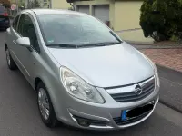 Gebraucht Opel Corsa 80 PS (58 kW) 2008 Silber Kleinwagen