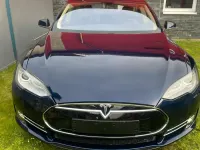 Brugt Tesla Model S 309 kW (421 HK) 2014 Blå Hatchback