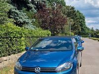 Gebraucht VW Golf Cabriolet 122 PS (89 kW) 2014 Blau Cabrio