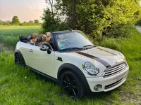 Gebraucht Mini Cooper Cabriolet 120 PS (88 kW) 2010 Weiß Cabrio