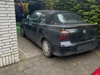 Gebraucht VW Golf Cabriolet 101 PS (74 kW) 1998 Schwarz Cabrio