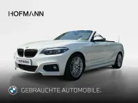 Gebraucht BMW 220 M Sport 184 PS (135 kW) 2019 Alpinweiß uni Cabrio