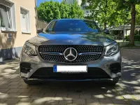 Gebraucht Mercedes GLC250 AMG line 204 PS (150 kW) 2019 Grau Coupé