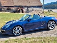 Gebraucht Porsche Boxster 239 PS (175 kW) 2005 Blau Cabrio