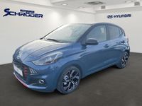 Neu Hyundai i10 N Line 90 PS (66 kW) 2025 Vibrant blue/ phantom black / mi Kleinwagen