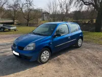 Gebraucht Renault Clio II 60 PS (44 kW) 2007 Blau Kleinwagen