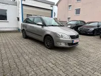 Gebraucht Skoda Fabia Style 86 PS (63 kW) 2012 Cappuccinobeige metallic Kombi