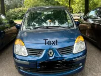 Gebraucht Renault Modus 88 PS (64 kW) 2004 Blau Van / Kleinbus