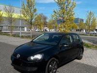 Gebraucht VW Golf VI 80 PS (58 kW) 2009 Schwarz Kleinwagen
