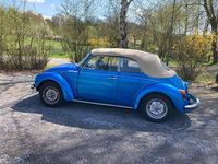 Gebraucht VW Käfer 50 PS (36 kW) 1973 Blau Cabrio