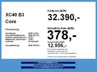 Gebraucht Volvo XC40 Core 163 PS (119 kW) 2024 Crystal weiß perleffekt (metallic) SUV