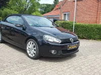 Gebraucht VW Golf 105 PS (77 kW) 2011 Schwarz Cabrio