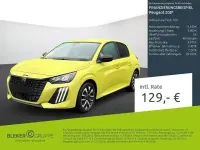 Gebraucht Peugeot 208 Active 101 PS (74 kW) 2024 Farbe aguedagelb/typ aussenverkleidung metalliclackierung Kleinwagen